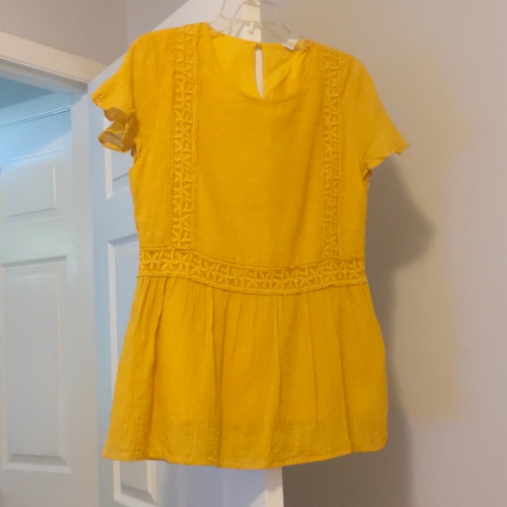 Llove Mustard Shirt